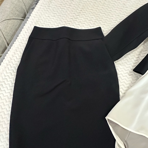 Size 2 jacket and size 4 skirt with matching reversible top from Express. Used - Picture 2 of 7